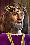 Besamanos de Nuestro Padre Jesús de Medinaceli (Iglesia Mayor de San Juan Bautista) (Chiclana de la Frontera - Cádiz). Viernes de Dolores, 11 de abril de 2014
