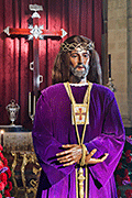 Besamanos de Nuestro Padre Jesús de Medinaceli (Iglesia Mayor de San Juan Bautista) (Chiclana de la Frontera - Cádiz). Viernes de Dolores, 11 de abril de 2014