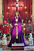 Besamanos de Nuestro Padre Jesús de Medinaceli (Iglesia Mayor de San Juan Bautista) (Chiclana de la Frontera - Cádiz). Viernes de Dolores, 11 de abril de 2014