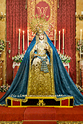 Besamanos de María Santísima del Dulce Nombre (Iglesia de San Antonio de Padua - Chiclana de la Frontera (Cádiz). 11 de septiembre de 2014