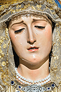 Besamanos de María Santísima del Dulce Nombre (Iglesia de San Antonio de Padua - Chiclana de la Frontera (Cádiz). 11 de septiembre de 2014