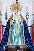 Besamanos de Nuestra Señora de la Estrella (Capilla de la Estrella - Colegio La Salle) (Chiclana de la Frontera - Cádiz). 8 de mayo de 2014