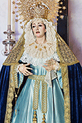 Besamanos de Nuestra Señora de la Estrella (Capilla de la Estrella - Colegio La Salle) (Chiclana de la Frontera - Cádiz). 8 de mayo de 2014
