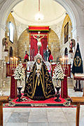 Besamanos de María Santísima del Mayor Dolor (Capilla del Santo Cristo - Chiclana de la Frontera (Cádiz). 12 de septiembre de 2014