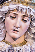 Besamanos de Nuestra Señora de los Dolores (Iglesia de San Juan Bautista - Chiclana de la Frontera (Cádiz) - 15 de septiembre de 2014