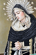 Besamanos de Nuestra Señora de los Dolores (Iglesia de San Juan Bautista - Chiclana de la Frontera (Cádiz) - 15 de septiembre de 2014