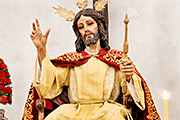 Besapiés de Cristo Rey en su Entrada Triunfal en Jerusalén (Capilla de Nuestra Señora de la Estrella (Colegio de La Salle) - Chiclana de la Frontera (Cádiz) - 21 de noviembre de 2014