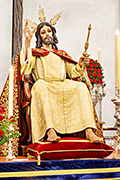 Besapiés de Cristo Rey en su Entrada Triunfal en Jerusalén (Capilla de Nuestra Señora de la Estrella (Colegio de La Salle) - Chiclana de la Frontera (Cádiz) - 21 de noviembre de 2014