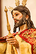 Besapiés de Cristo Rey en su Entrada Triunfal en Jerusalén (Capilla de Nuestra Señora de la Estrella (Colegio de La Salle) - Chiclana de la Frontera (Cádiz) - 21 de noviembre de 2014