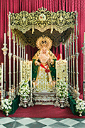 Besamanos de María Santísima de Lágrimas y Esperanza (Iglesia de San Telmo (Santísima Trinidad - Chiclana de la Frontera (Cádiz) - 18 de diciembre de 2014