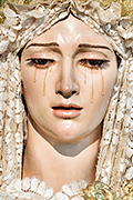 Besamanos de María Santísima de Lágrimas y Esperanza (Iglesia de San Telmo (Santísima Trinidad - Chiclana de la Frontera (Cádiz) - 18 de diciembre de 2014