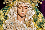 Besamanos de María Santísima de Lágrimas y Esperanza (Iglesia de San Telmo (Santísima Trinidad - Chiclana de la Frontera (Cádiz) - 18 de diciembre de 2014