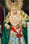 Besamanos de María Santísima de Lágrimas y Esperanza (Iglesia de San Telmo (Santísima Trinidad - Chiclana de la Frontera (Cádiz) - 18 de diciembre de 2014