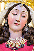 Besamanos de Nuestra Señora del Rosario, Patrona de Bornos (Iglesia de Santo Domingo de Guzmán - Bornos (Cádiz) - 6 de octubre de 2014