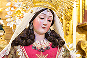 Besamanos de Nuestra Señora del Rosario, Patrona de Bornos (Iglesia de Santo Domingo de Guzmán - Bornos (Cádiz) - 6 de octubre de 2014