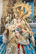 Besamanos de Santa María de la Paz en sus Misterios Gloriosos (Iglesia de San Marcos - Jerez de la Frontera ( Cádiz) - 8 de diciembre de 2014
