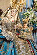 Besamanos de Santa María de la Paz en sus Misterios Gloriosos (Iglesia de San Marcos - Jerez de la Frontera ( Cádiz) - 8 de diciembre de 2014