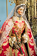 Besamanos de Nuestra Señora de Guadalupe (Iglesia de San Lucas - Jerez de la Frontera (Cádiz). 8 de septiembre de 2014