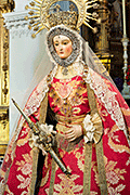 Besamanos de Nuestra Señora de Guadalupe (Iglesia de San Lucas - Jerez de la Frontera (Cádiz). 8 de septiembre de 2014