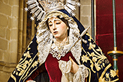 Besapiés del Santísimo Cristo de la Buena Muerte (Basilica de Nuestra Señora de la Merced - Jerez de la Frontera (Cádiz) - 2 de noviembre de 2014