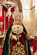 Besamanos de María Santísima de Gracia y Esperanza (Basílica Menor de Nuestra Señora del Carmen - Jerez de la Frontera (Cádiz) - 21 de diciembre de 2014