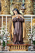 Exposición al Culto y Triduo de Santa Teresa de Jesús (Basílica Menor de Nuestra Señora del Carmen Coronada - Jerez de la Frontera (Cádiz) - 16, 17 y 18 de octubre de 2014