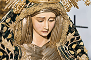 Besamanos extraordinario de María Santísima de la Esperanza con motivo del 75º Aniversario fundacional de la Hermandad (Iglesia de San Francisco - Jerez de la Frontera (Cádiz) - 18 de diciembre de 2014