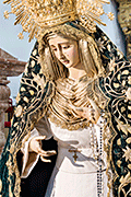 Besamanos extraordinario de María Santísima de la Esperanza con motivo del 75º Aniversario fundacional de la Hermandad (Iglesia de San Francisco - Jerez de la Frontera (Cádiz) - 18 de diciembre de 2014