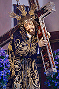 Besapiés extraordinario de Nuestro Padre Jesús Nazareno tras su restauración (Capilla de San Juan de Letrán - Jerez de la Frontera (Cádiz) - 10 de enero de 2015