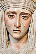 Besamanos de Nuestra Señora de la Esperanza coronada, con motivo de los actos del Primer Aniversario de su Coronación Canónica (Ermita de la Yedra - Jerez de la Frontera (Cádiz) - 21 de septiembre de 2014