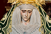 Besamanos de Nuestra Señora de la Esperanza coronada, con motivo de los actos del Primer Aniversario de su Coronación Canónica (Ermita de la Yedra - Jerez de la Frontera (Cádiz) - 21 de septiembre de 2014