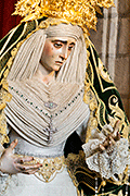 Besamanos de Nuestra Señora de la Esperanza coronada, con motivo de los actos del Primer Aniversario de su Coronación Canónica (Ermita de la Yedra - Jerez de la Frontera (Cádiz) - 21 de septiembre de 2014