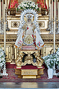 Besamanos de Nuestra Señora del Rosario (Ermita de la Yedra - Jerez de la Frontera (Cádiz) - 3 de octubre de 2014