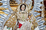 Besamanos de Nuestra Señora del Rosario (Ermita de la Yedra - Jerez de la Frontera (Cádiz) - 3 de octubre de 2014