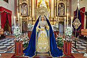 Besamanos de María Santísima del Dulce Nombre (Basílica de la Merced - Jerez de la Frontera (Cádiz). 12 de septiembre de 2014