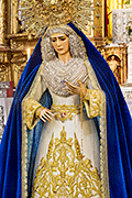 Besamanos de María Santísima del Dulce Nombre (Basílica de la Merced - Jerez de la Frontera (Cádiz). 12 de septiembre de 2014