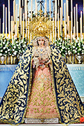 Besamanos de María Santísima de la Concepción coronada (Iglesia de Nuestra Señora de las Viñas - Jerez de la Frontera ( Cádiz) - 8 de diciembre de 2014