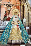 Besamanos de María Santísima del Valle coronada (Ermita de San Telmo - Jerez de la Frontera (Cádiz) - 1 de noviembre de 2014