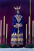 Besapiés extraordinario de Nuestro Padre Jesús de la Redención conmemorativo del X aniversario de la erección canónica como Hermandad de penitencia (Santuario de María Auxiliadora - Jerez de la Frontera ( Cádiz) - 8 de diciembre de 2014