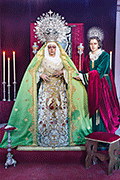 Besamanos extraordinario de María Santísima Madre de la Iglesia conmemorativo del X Aniversario de la erección canónica como Hermandad de penitencia (Santuario de María Auxiliadora - Jerez de la Frontera (Cádiz) - 8 de diciembre de 2014