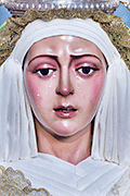 Besamanos extraordinario de María Santísima Madre de la Iglesia conmemorativo del X Aniversario de la erección canónica como Hermandad de penitencia (Santuario de María Auxiliadora - Jerez de la Frontera (Cádiz) - 8 de diciembre de 2014