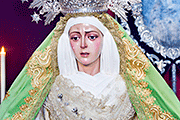 Besamanos extraordinario de María Santísima Madre de la Iglesia conmemorativo del X Aniversario de la erección canónica como Hermandad de penitencia (Santuario de María Auxiliadora - Jerez de la Frontera (Cádiz) - 8 de diciembre de 2014
