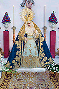 Besapiés del Santísimo Cristo de la Buena Muerte (Basilica de Nuestra Señora de la Merced - Jerez de la Frontera (Cádiz) - 2 de noviembre de 2014
