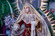 Besamanos de Nuestra Señora Reina de los Ángeles, con motivo de su Festividad (Iglesia Conventual de los P.P.Capuchinos (Jerez de la Frontera - Cádiz). 2 y 3 de agosto de 2014