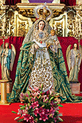 Besamanos de Madre de Dios del Rosario, Patrona de Capataces y Costeleros (Iglesia de la Victoria - Jerez de la Frontera (Cádiz) - 7 de octubre de 2014