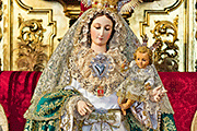Besamanos de Madre de Dios del Rosario, Patrona de Capataces y Costeleros (Iglesia de la Victoria - Jerez de la Frontera (Cádiz) - 7 de octubre de 2014