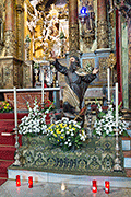 Exposición al Culto de San Elías, con motivo de su Festividad (Basílica Menor de Nuestra Señora del Carmen coronada) (Jerez de la Frontera - Cádiz). 20 de julio de 2014