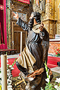 Exposición al Culto de San Elías, con motivo de su Festividad (Basílica Menor de Nuestra Señora del Carmen coronada) (Jerez de la Frontera - Cádiz). 20 de julio de 2014