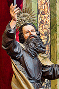 Exposición al Culto de San Elías, con motivo de su Festividad (Basílica Menor de Nuestra Señora del Carmen coronada) (Jerez de la Frontera - Cádiz). 20 de julio de 2014