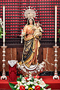 Besamanos de Nuestra Señora del Rosario (Capilla del Colegio del Beaterio - Jerez de la Frontera (Cádiz) - 28 de septiembre de 2014